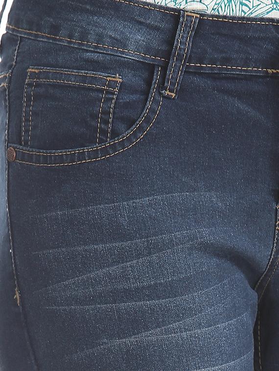 mid rise stone washed denim jeans - 17836186 - Zoom Image - 5