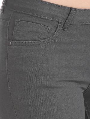 mid rise stone washed denim jeans - 17836243 - Standard Image - 5