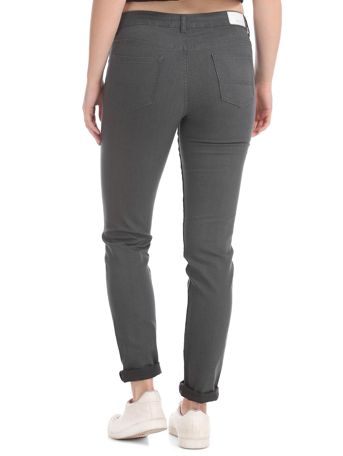 mid rise stone washed denim jeans - 17836243 - Zoom Image - 3