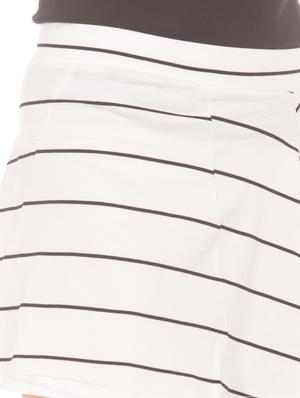 white striped a-line skirt - 17836318 - Standard Image - 5