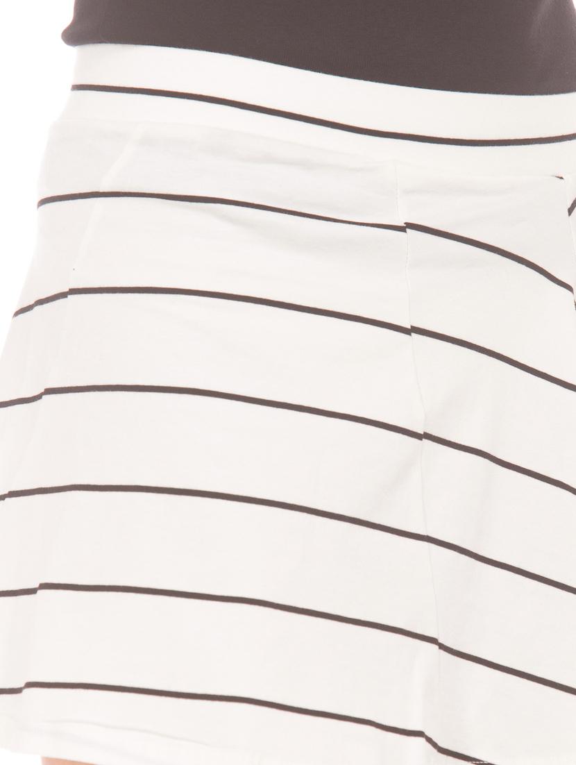 white striped a-line skirt - 17836318 - Zoom Image - 5