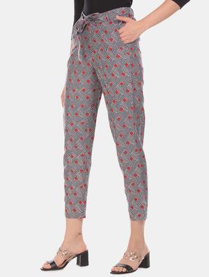 mid rise flat front trouser - 17836366 - Standard Image - 2