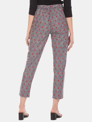 mid rise flat front trouser - 17836366 - Standard Image - 3