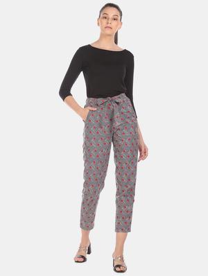 mid rise flat front trouser - 17836366 - Standard Image - 4