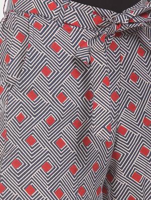 mid rise flat front trouser - 17836366 - Standard Image - 5