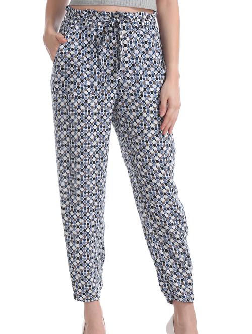 mid rise printed jogger - 17836389 - Standard Image - 1