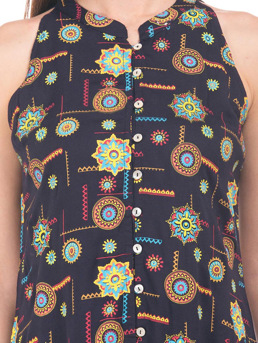 printed straight kurta - 17836571 - Zoom Image - 4
