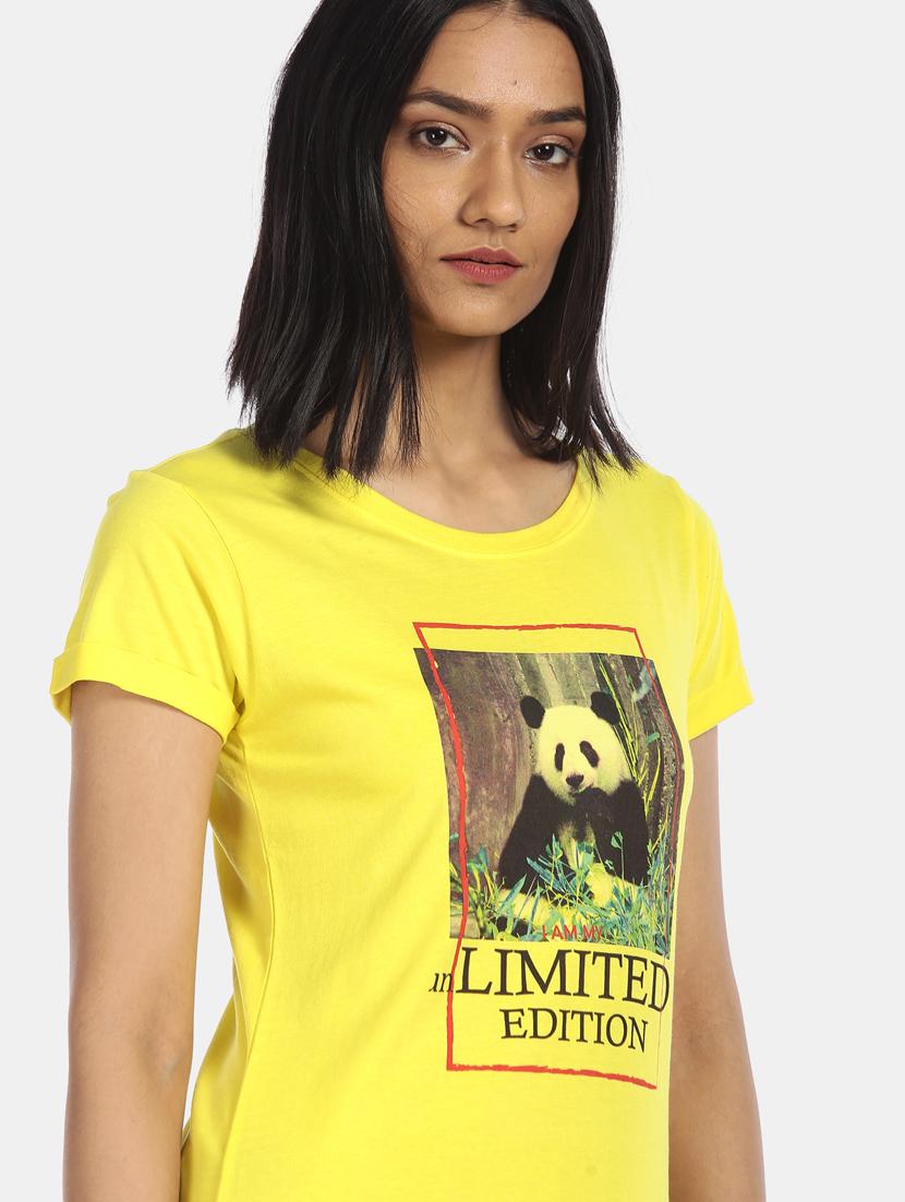 round neck graphic tee - 17836618 - Zoom Image - 5
