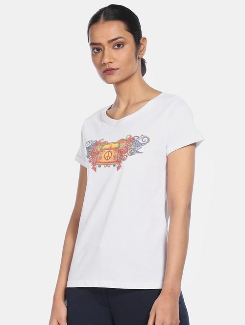 round neck graphic tee - 17836621 - Standard Image - 1