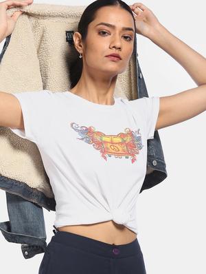 round neck graphic tee - 17836621 - Standard Image - 3