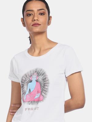 round neck graphic tee - 17836622 - Standard Image - 4
