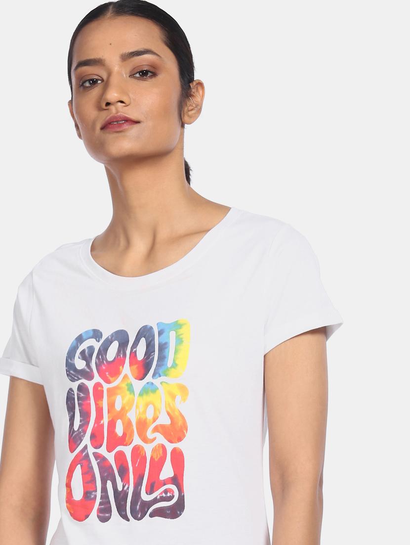 round neck graphic tee - 17836623 - Zoom Image - 5