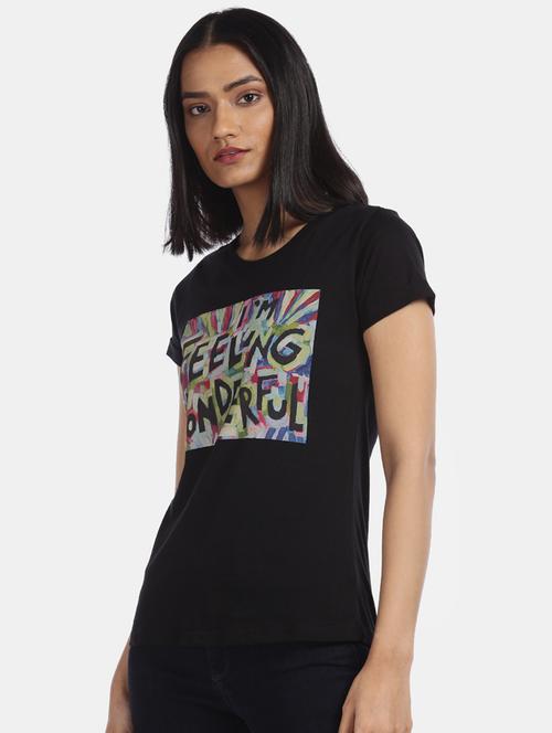 round neck graphic tee - 17836638 - Standard Image - 1