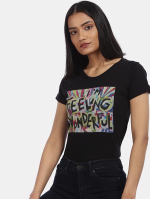 round neck graphic tee - 17836638 - Standard Image - 4