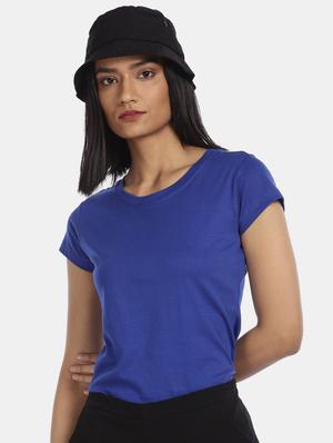 round neck solid tee - 17836643 - Standard Image - 2