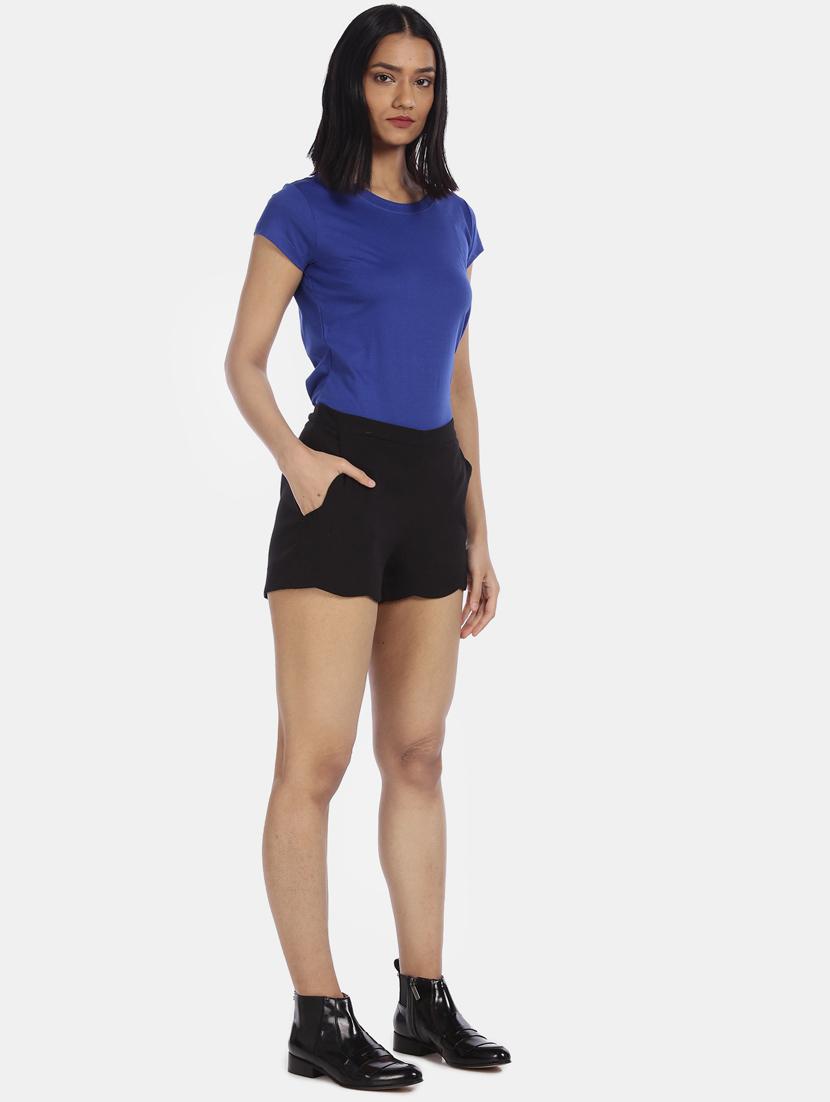 round neck solid tee - 17836643 - Zoom Image - 4