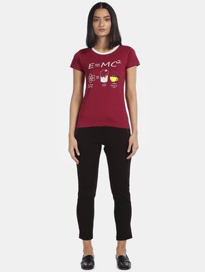 round neck graphic tee - 17836649 - Standard Image - 4