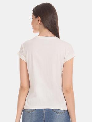 round neck graphic tee - 17836662 - Standard Image - 3