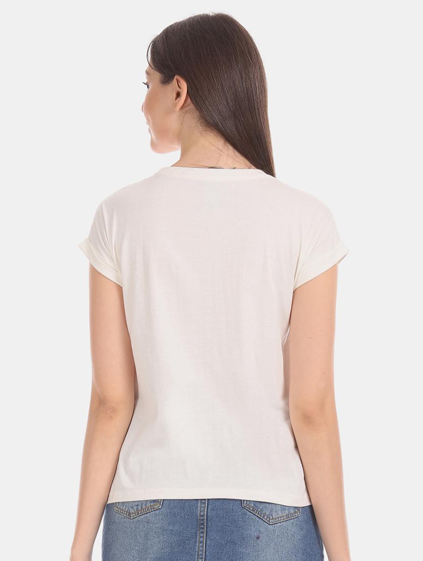 round neck graphic tee - 17836662 - Zoom Image - 3