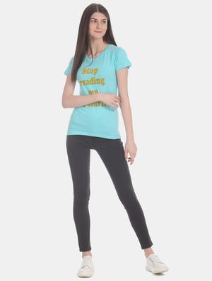 round neck graphic tee - 17836675 - Standard Image - 4