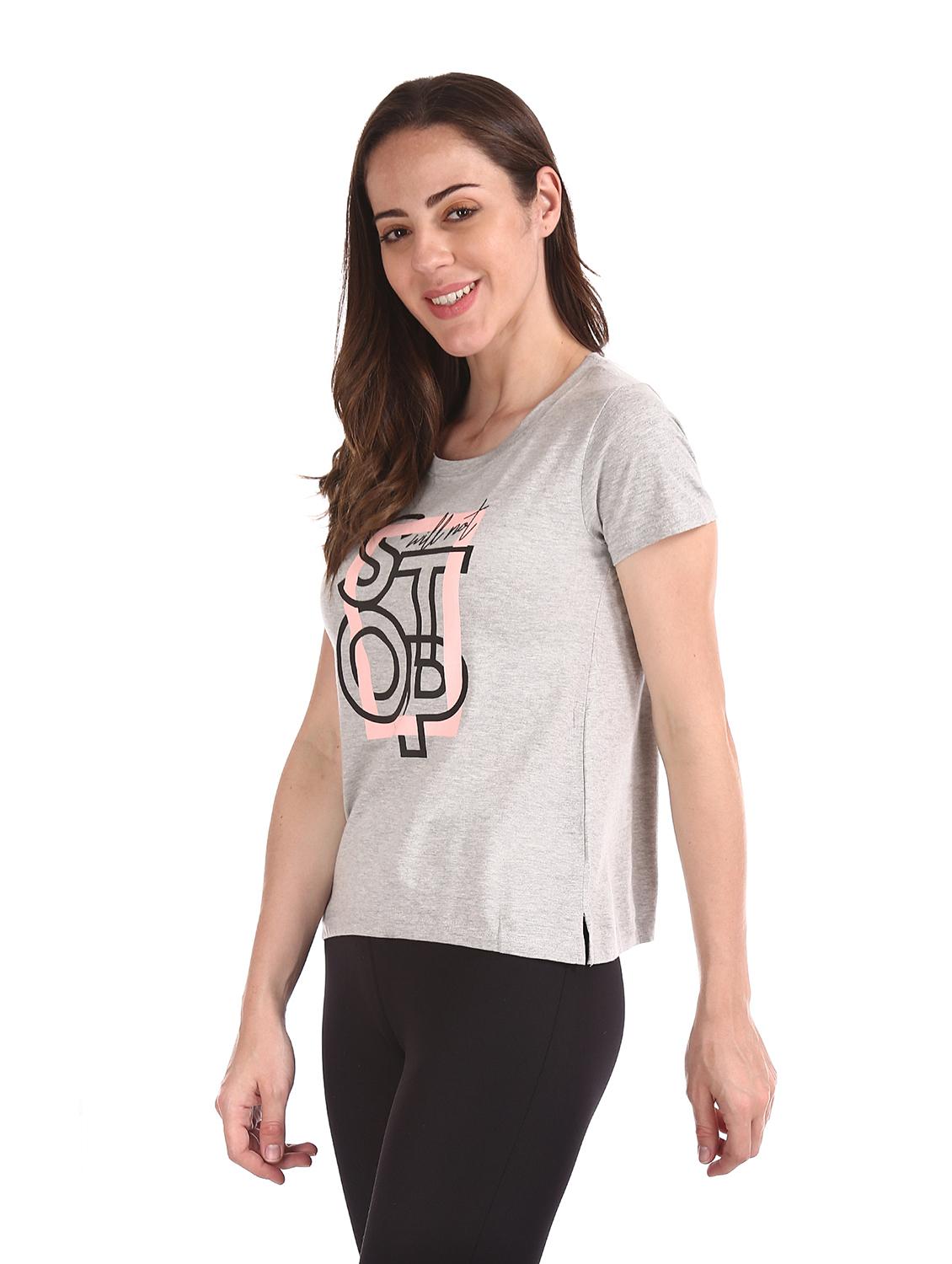 round neck graphic tee - 17836715 - Zoom Image - 2