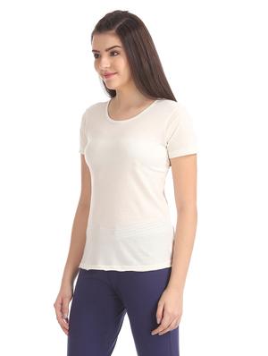 round neck solid tee - 17836722 - Standard Image - 2