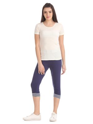 round neck solid tee - 17836722 - Standard Image - 4