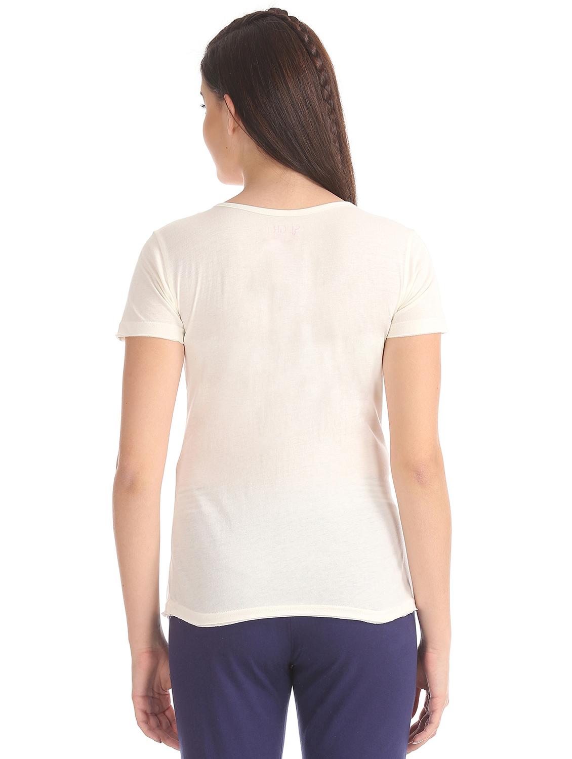 round neck solid tee - 17836722 - Zoom Image - 3
