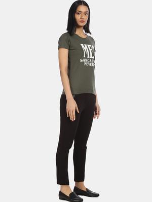 round neck graphic tee - 17836757 - Standard Image - 4