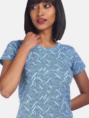 round neck printed tee - 17836779 - Standard Image - 5