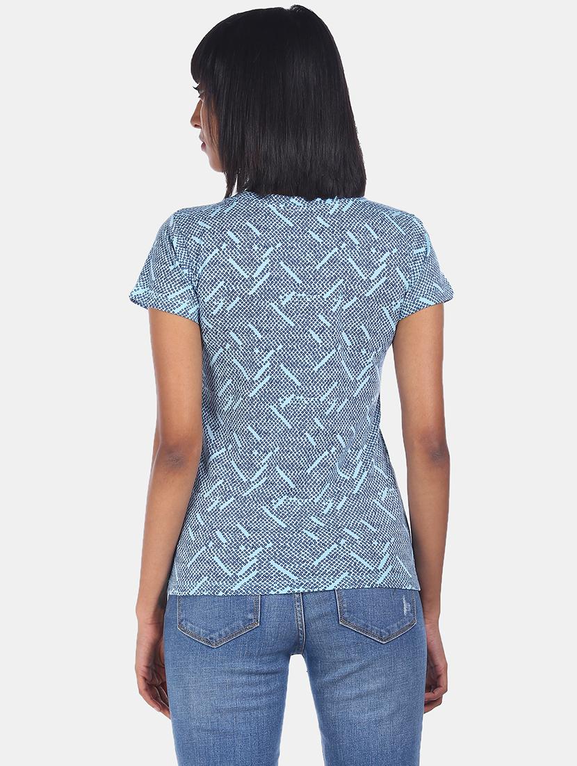 round neck printed tee - 17836779 - Zoom Image - 3