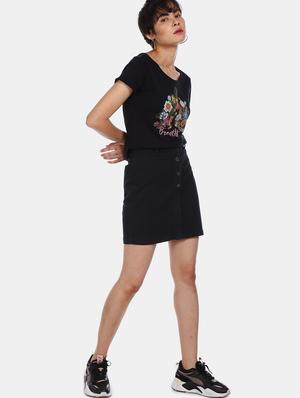 round neck graphic tee - 17836788 - Standard Image - 4