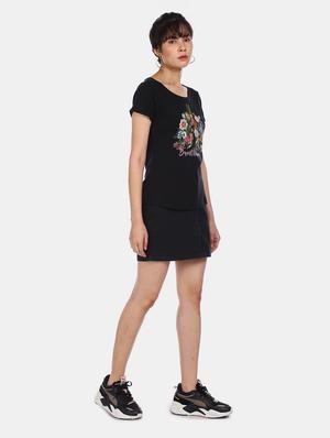 round neck graphic tee - 17836788 - Standard Image - 5