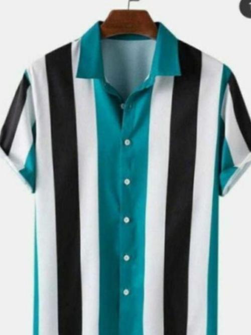 blue cotton shirt - 17836953 - Standard Image - 1