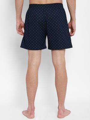 navy blue printed boxer - 17836980 - Standard Image - 3