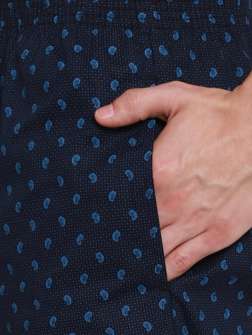 navy blue printed boxer - 17836980 - Zoom Image - 5