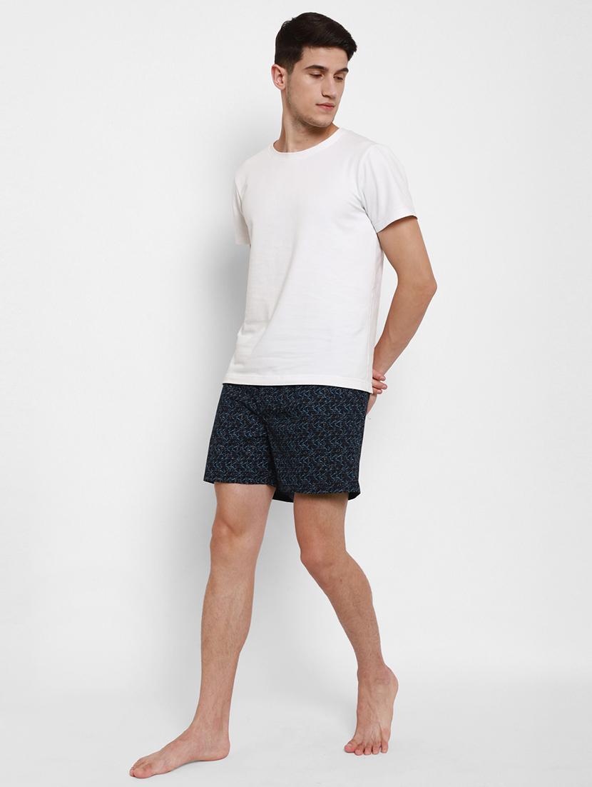 navy blue printed boxer - 17836986 - Zoom Image - 4