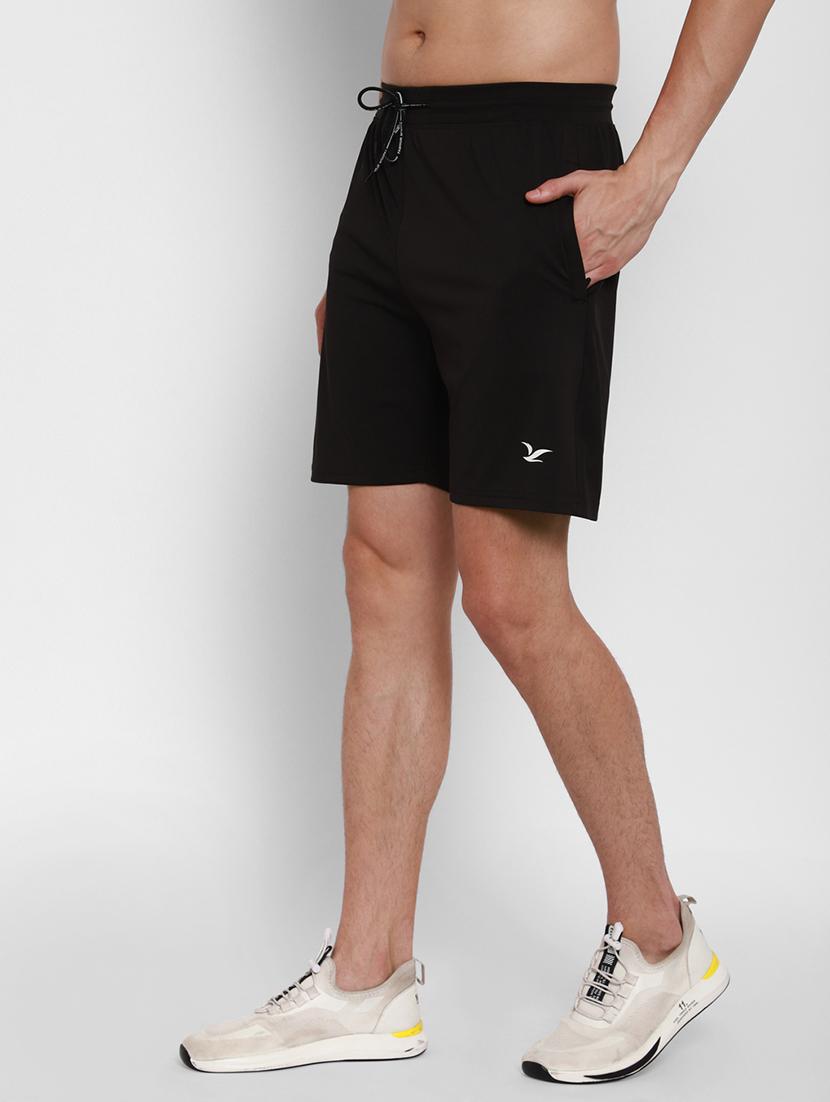 black solid shorts - 17836997 - Zoom Image - 2