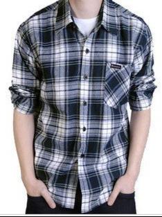 black cotton casual shirt - 17837263 - Zoom Image - 1
