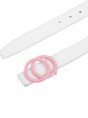white leather belt - 17837497 - Standard Image - 3