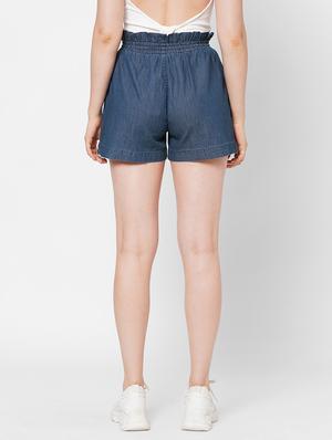 high rise denim short - 17837655 - Standard Image - 3