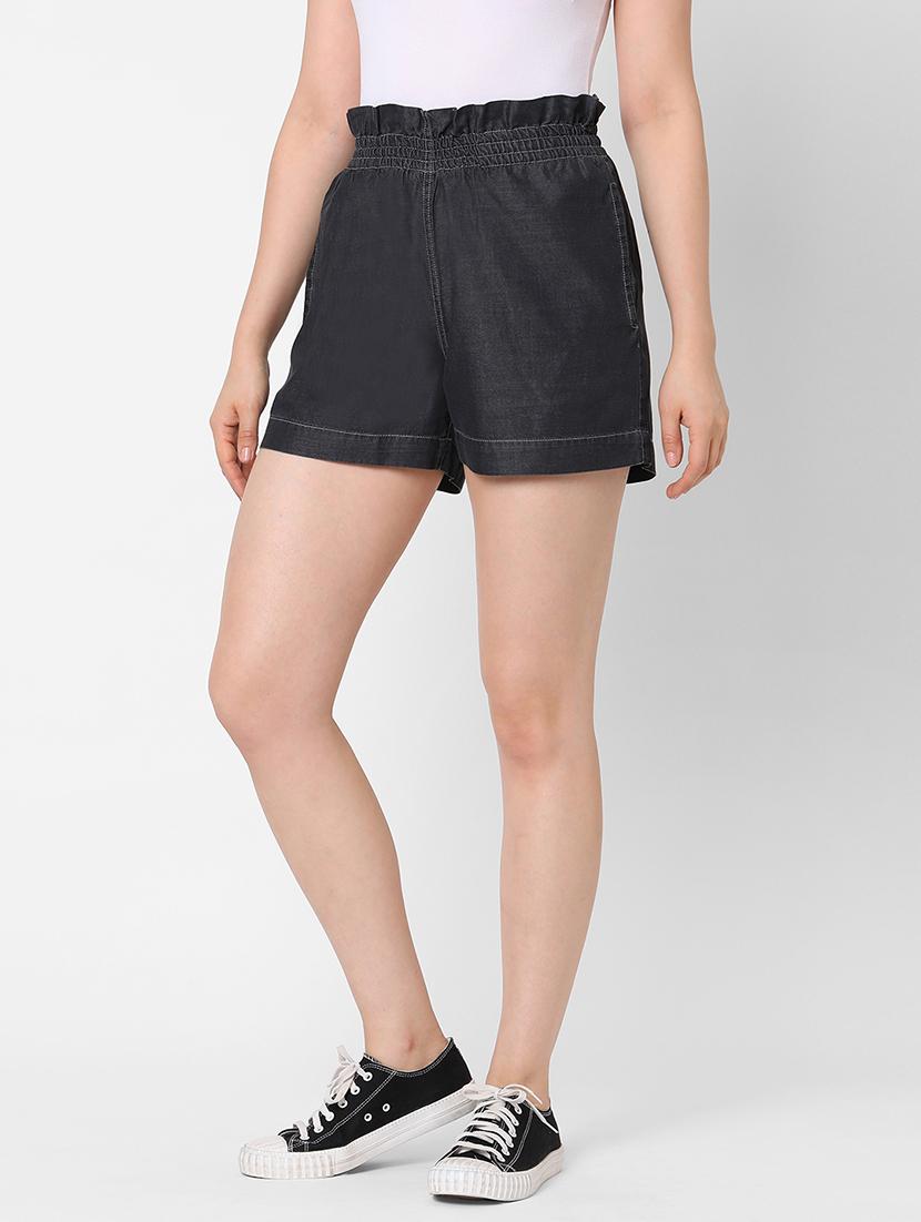 high rise denim short - 17837656 - Zoom Image - 2