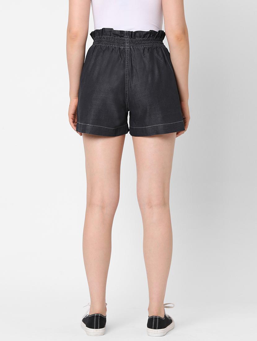 high rise denim short - 17837656 - Zoom Image - 3