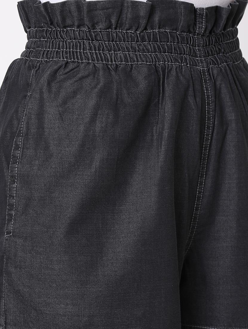 high rise denim short - 17837656 - Zoom Image - 5