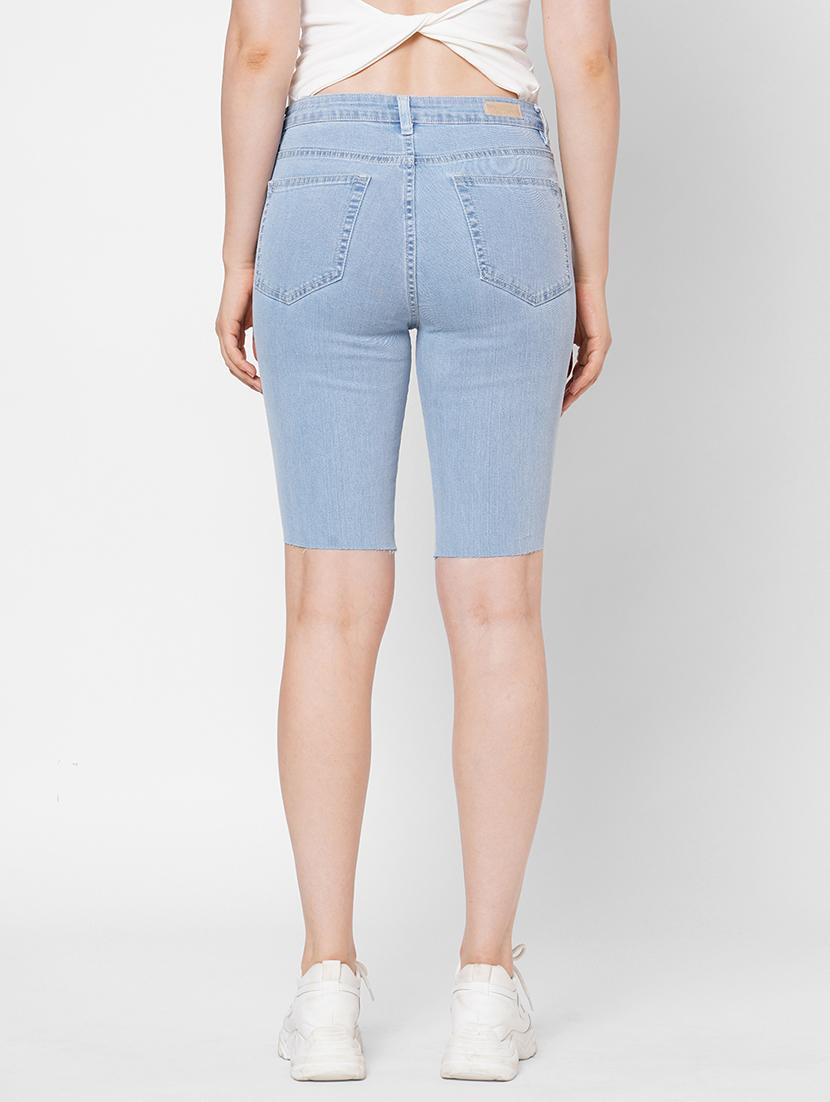 raw hem washed capri - 17837657 - Zoom Image - 3
