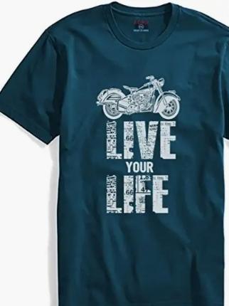 blue giza tshirt - 17837726 - Zoom Image - 2