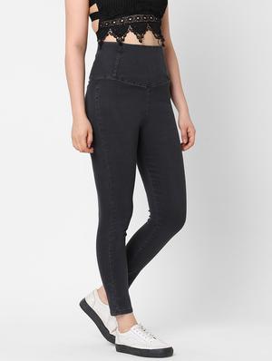 high rise denim jegging - 17837747 - Standard Image - 2