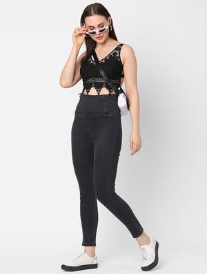 high rise denim jegging - 17837747 - Standard Image - 4