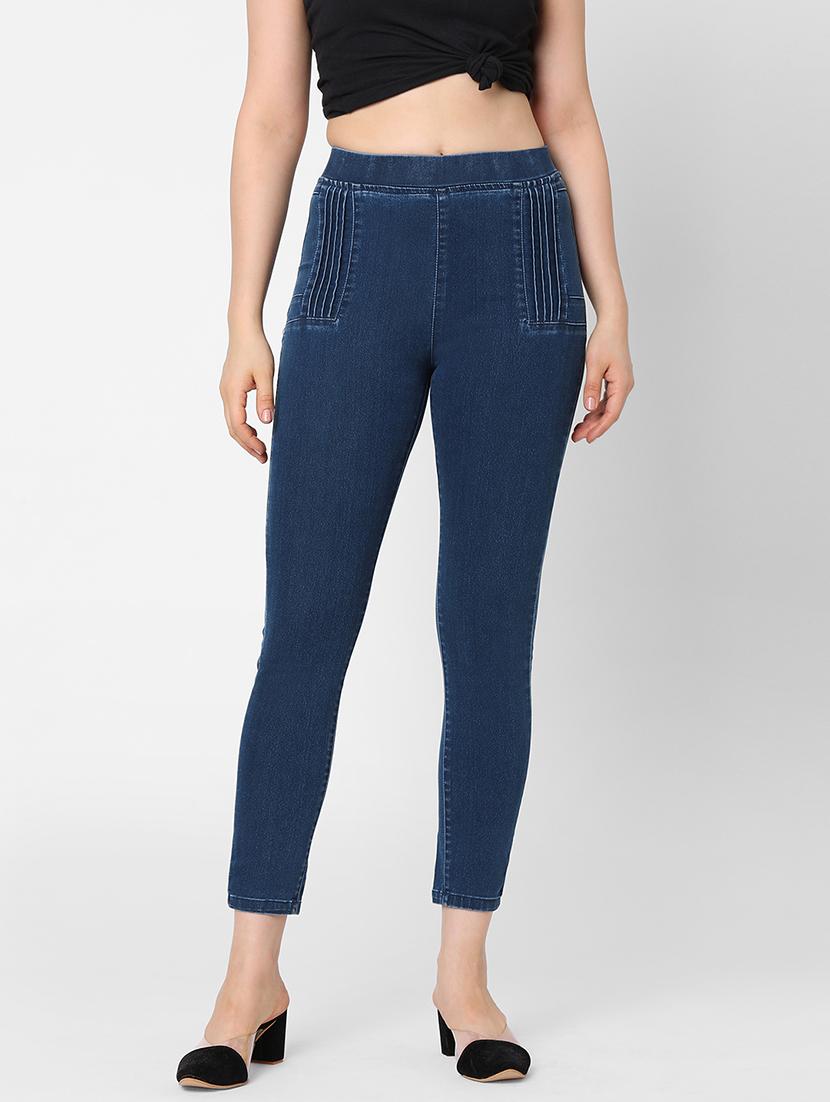 high rise denim jegging - 17837748 - Zoom Image - 1