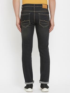 black light washed ripped denim jeans - 17837891 - Standard Image - 3